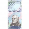 Венесуэла 200 боливаров 2018 год - Франсиско Миранда UNC  