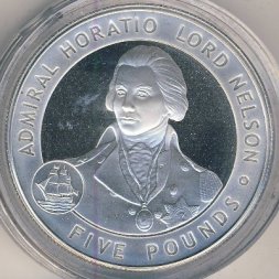 Гернси 5 фунтов 2006 год