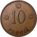 Финляндия 10 пенни 1930 год