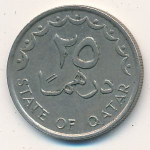 Катар 25 дирхамов 1993 год