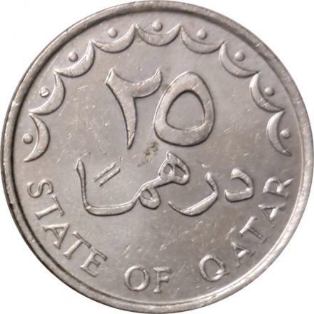 Катар 25 дирхамов 1993 год