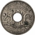 Франция 25 сантимов 1932 год