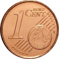 Кипр 1 евроцент 2014 год - Европейский муфлон UNC