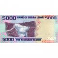 Сьерра-Леоне 5000 леоне 2021 год - Сенгбе Пье UNC