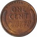 США 1 цент 1935 год - Пшеничный Пенни, Линкольн (S)