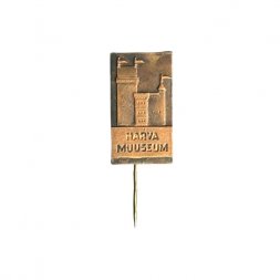 Значок-иголка Эстония. Narva Muuseum. Нарвский музей