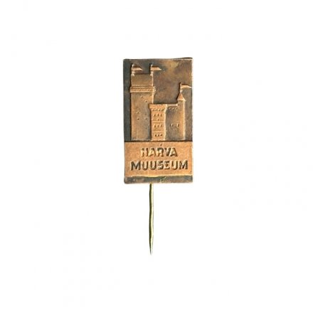Значок-иголка Эстония. Narva Muuseum. Нарвский музей