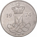 Дания 10 эре 1974 год