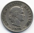 Швейцария 10 раппенов 1913 год