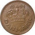 Дания 25 эре 1994 год