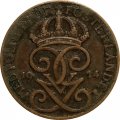 Швеция 1 эре 1914 год - Король Густав V