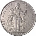 Французская Полинезия 5 франков 1987 год