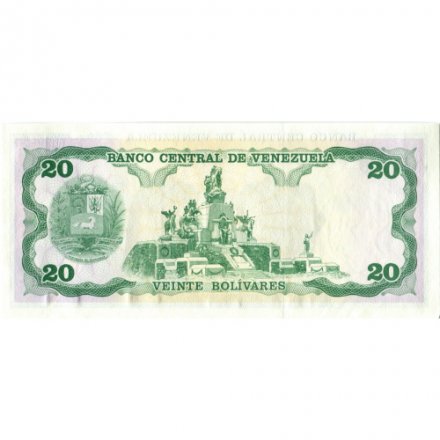 Венесуэла 20 боливаров 1992 год - UNC