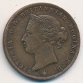 Джерси 1/24 шиллинга 1894 год