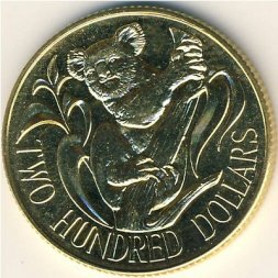 Австралия 200 долларов 1980 год