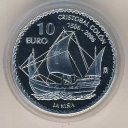 Испания 10 евро 2006 год