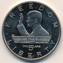 Маршалловы острова 5 долларов 1995 год