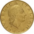 Италия 200 лир 1993 год - 70 лет военной авиации
