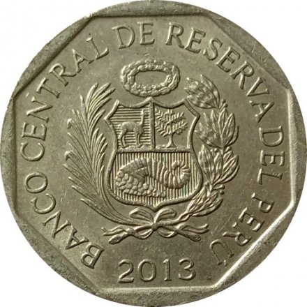 Перу 1 новый соль 2013 год - Природные ресурсы Перу - Какао