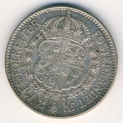 Швеция 2 кроны 1926 год