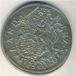 Бавария 30 крейцеров 1726 год