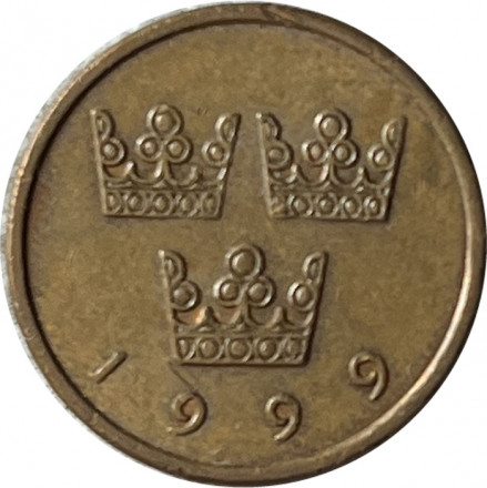 Швеция 50 эре 1999 год - Король Карл XVI Густав