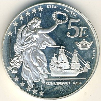 Швеция 5 евро 2003 год