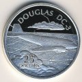 Соломоновы острова 25 долларов 2003 год - Самолёты. Douglas DC-3