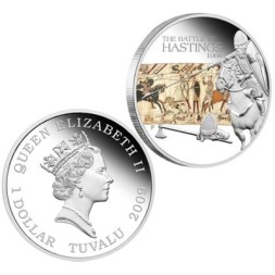 Монета Тувалу 1 доллар 2009 год