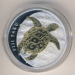 Монета Фиджи 2 доллара 2010 год
