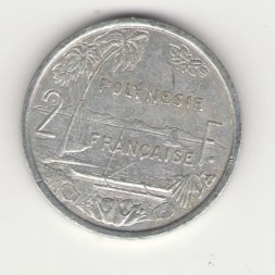 Французская Полинезия 2 франка 1995 год