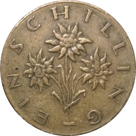 Австрия 1 шиллинг 1965 год