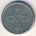 Норвегия 25 эре 1974 год - Король Улаф V