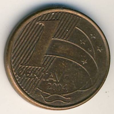Бразилия 1 сентаво 2004 год - Педру Кабрал