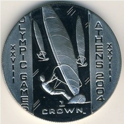 Остров Мэн 1 крона 2003 год