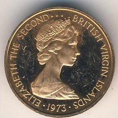 Виргинские острова 1 цент 1973 год - Колибри
