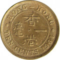Гонконг 10 центов 1964 год (Н)