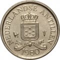 Антильские острова 10 центов 1980 год