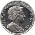 Остров Мэн 1 крона 2014 год - Сноу-Шу (Медь-Никель)