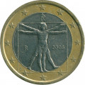 Италия 1 евро 2006 год