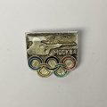 Значок Стрельба. Олимпийские игры 1980 Москва
