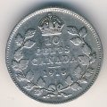 Канада 10 центов 1918 год