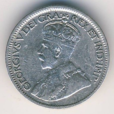 Канада 10 центов 1918 год