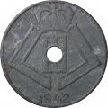Бельгия 5 сантимов 1942 год BELGIE - BELGIQUE