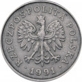Польша 50 грошей 1991 год