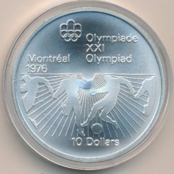 Канада 10 долларов 1976 год