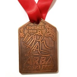 Медаль Arba Ski Festival 2018. Фестиваль лыжных видов спорта