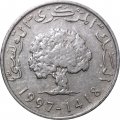 Тунис 5 миллимов 1997 год