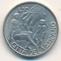 Ватикан 50 лир 1998 год
