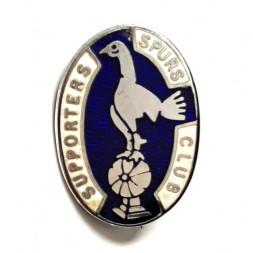 Значок Supporters spurs club. Футбольный клуб "Тоттенхэм Хотспур"